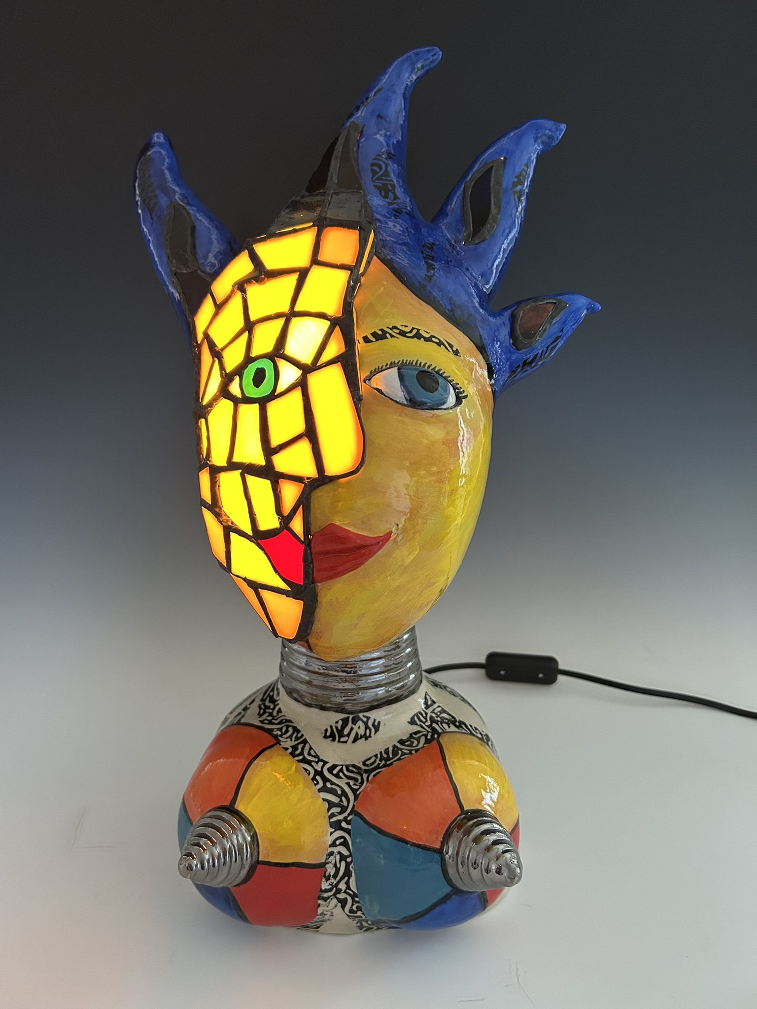 Tiffany Lady lamp